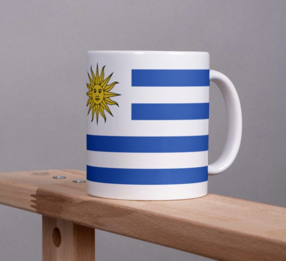 Tinisu Tasse Uruguay Tasse Flagge Pot Kaffeetasse National Becher Kaffee Cup Büro