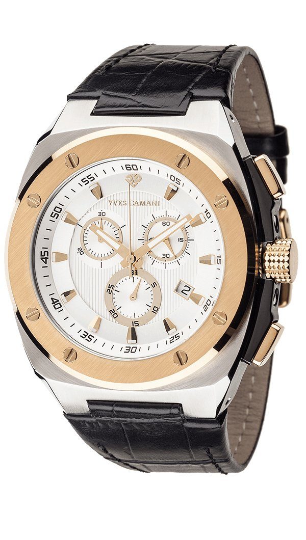 Yves Camani Quarzuhr QUENTIN, Stoppuhr, separater Sekunde, Datum, 5 ATM günstig online kaufen