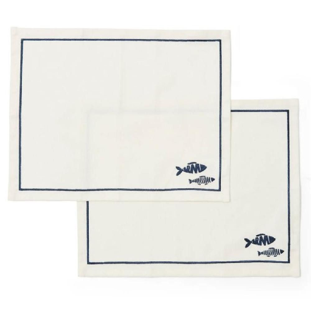 Rivièra Maison Tischdecke Tischsets Como Catch Placemat (2-teilig) günstig online kaufen