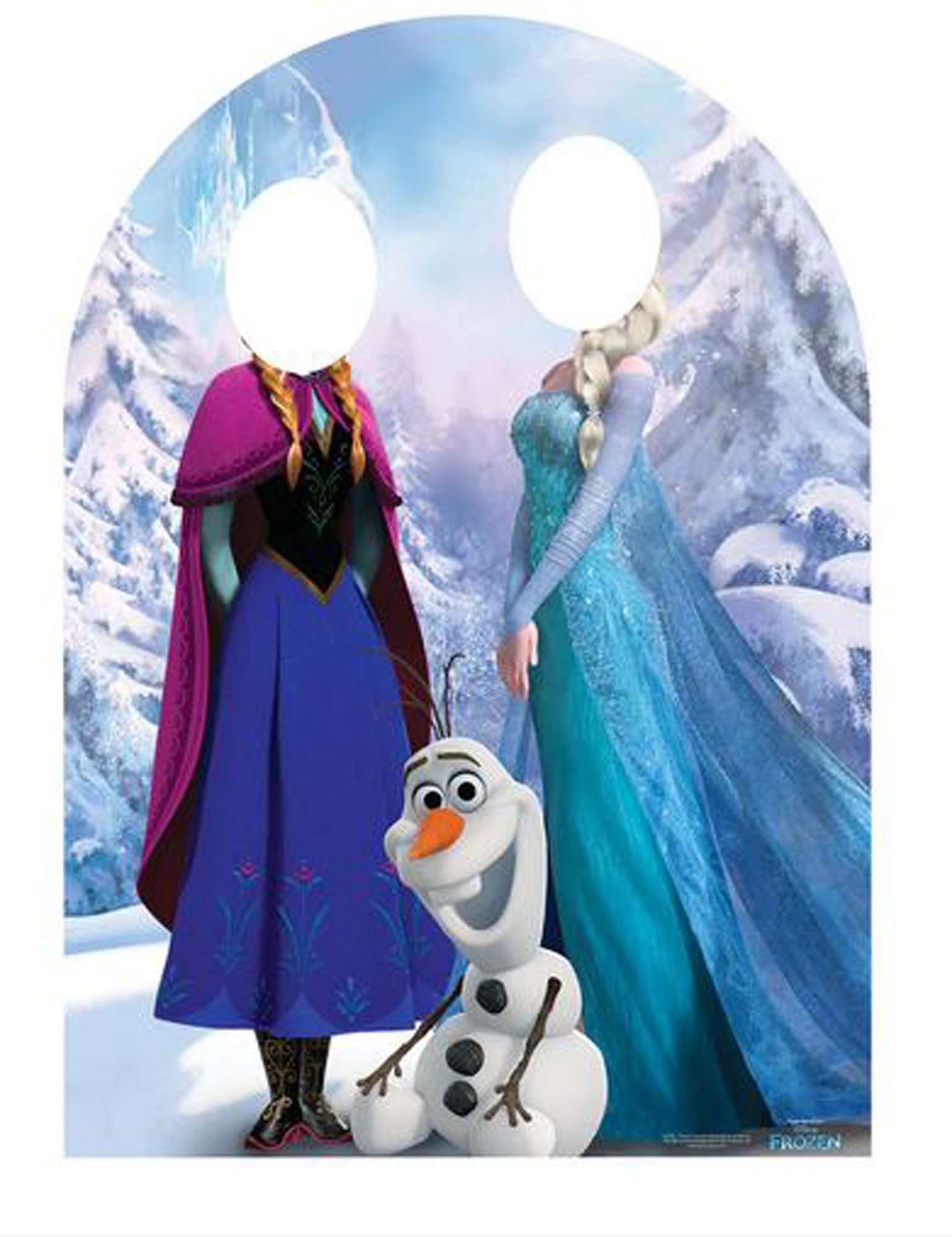 Dekofigur Disney Pappaufsteller Frozen Stand In