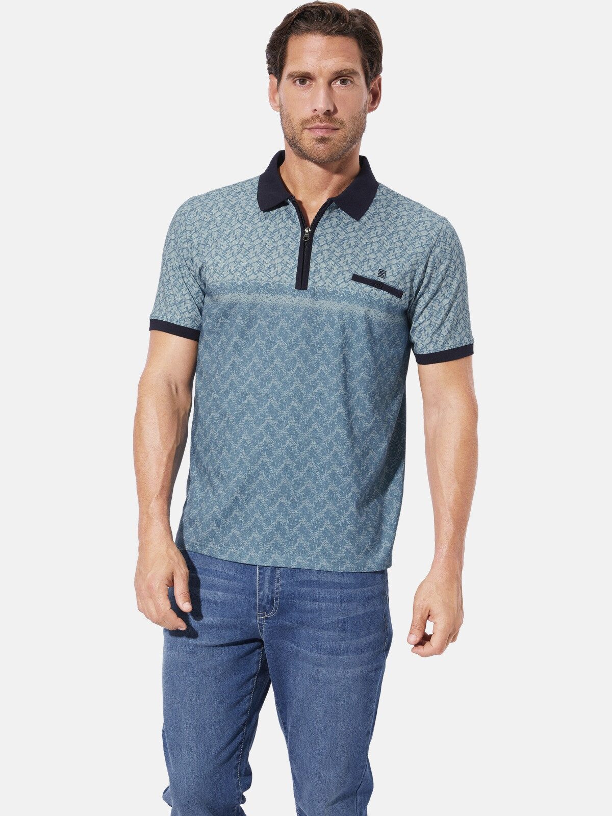 Babista Poloshirt PALDUN mit Jacquardmuster