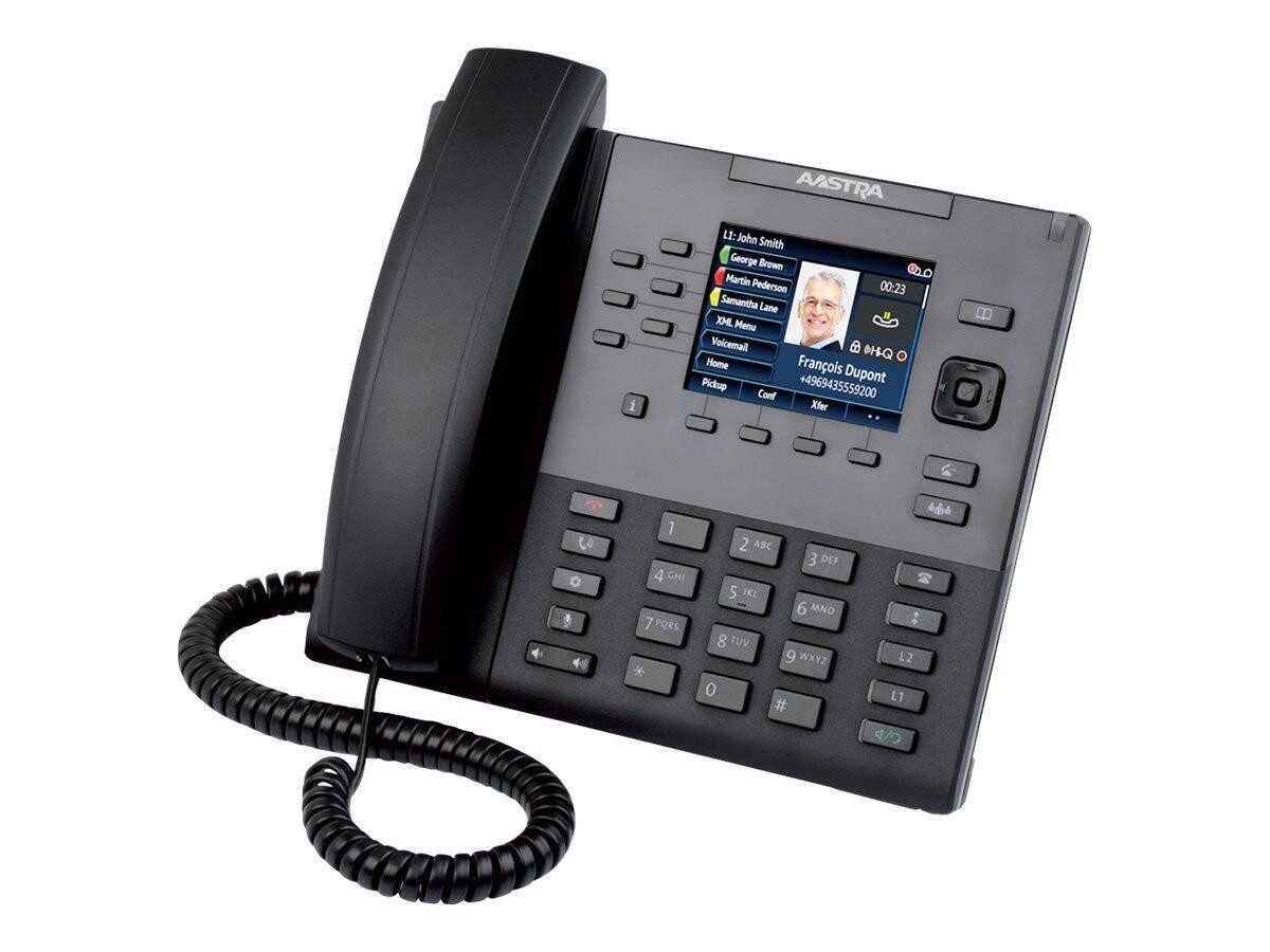 Mitel MITEL 6867i VoIP SIP Telefon ohne Netzteil 5000682 Kabelgebundenes Telefon