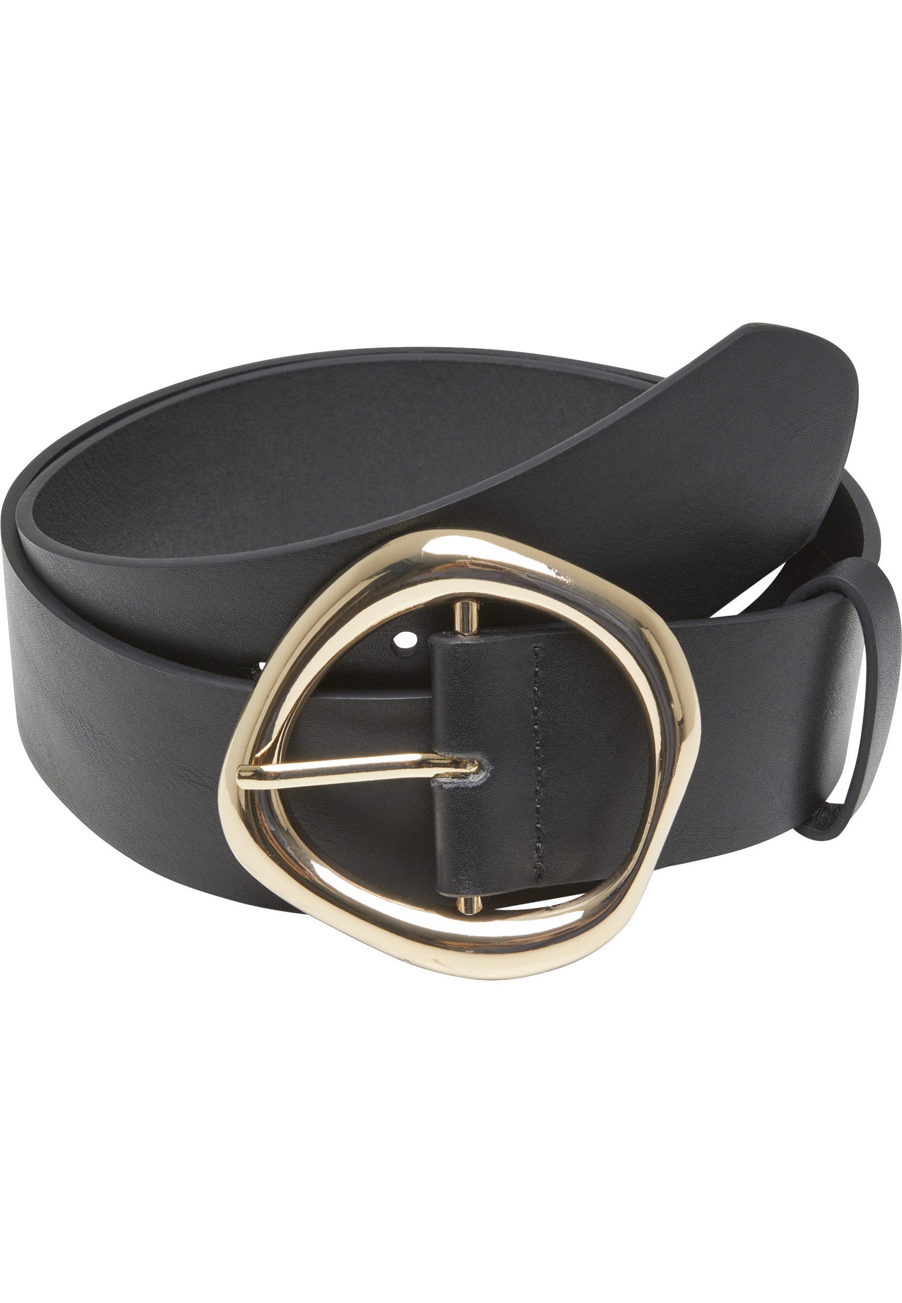 Synthetikgürtel Urban Classics Organic Buckle Shaped Synthetic Leather Belt