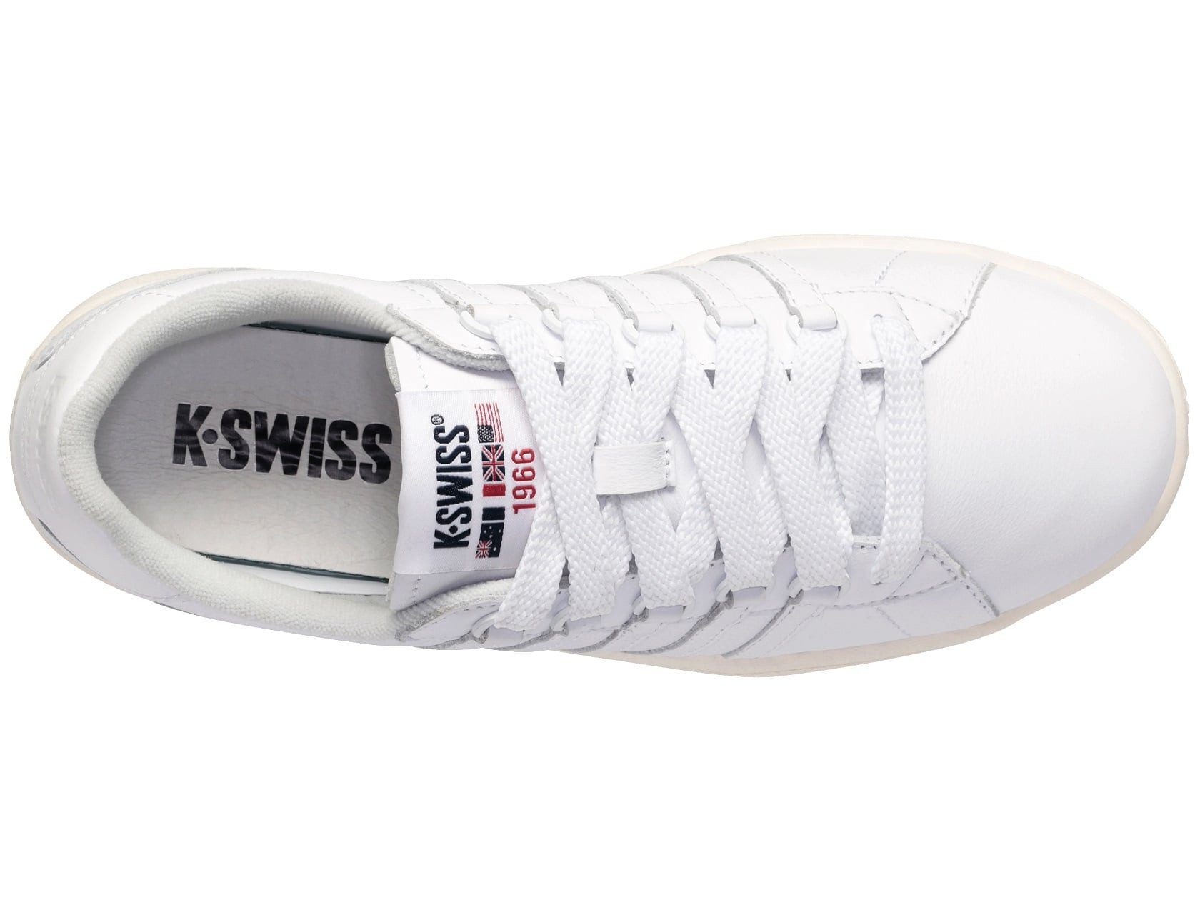 K-Swiss Slammclassic CC (Leder) weiss Herren Sneaker günstig online kaufen