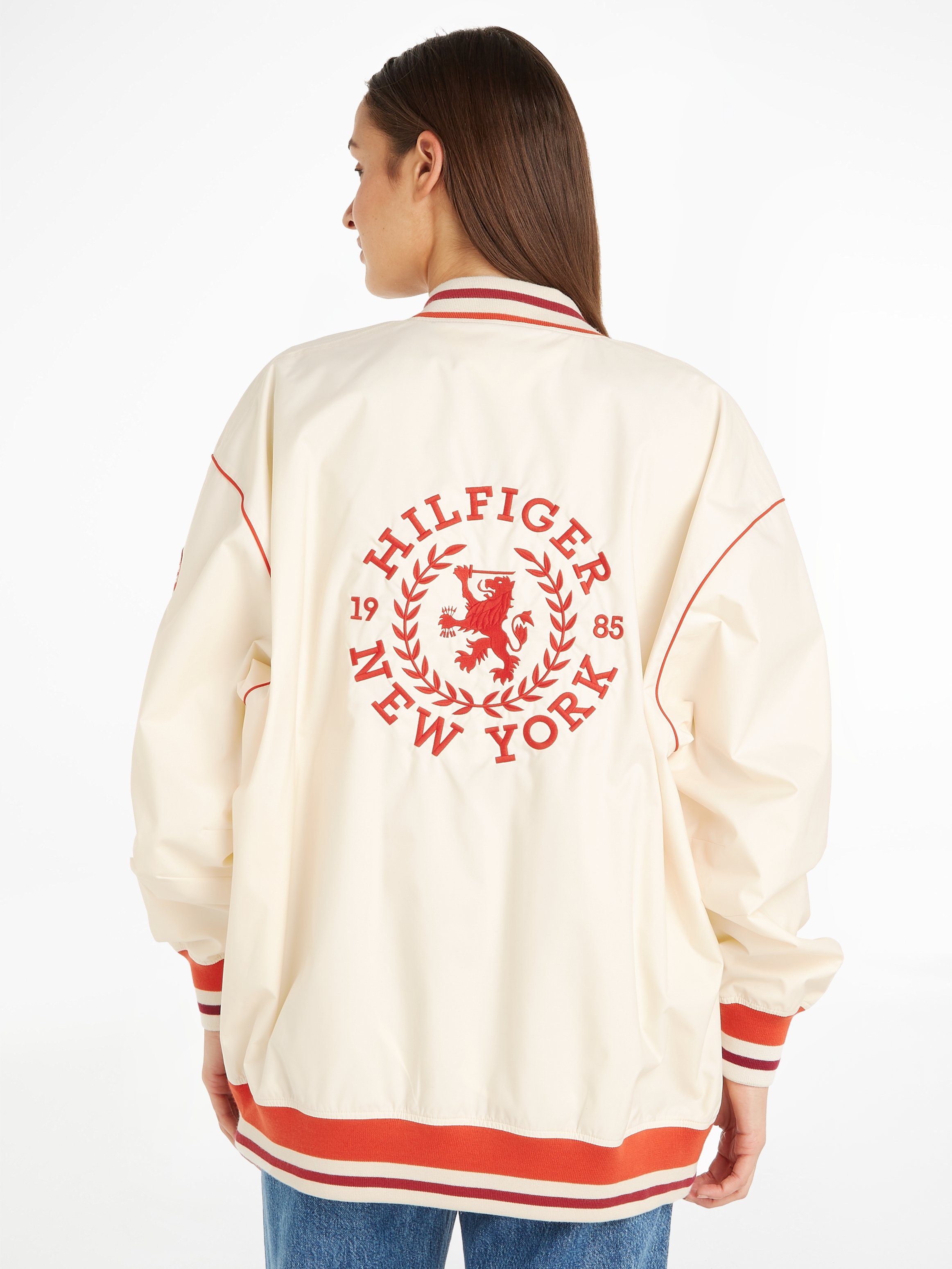 Tommy Hilfiger Outdoorjacke OVERSIZED BASEBALL JACKET günstig online kaufen
