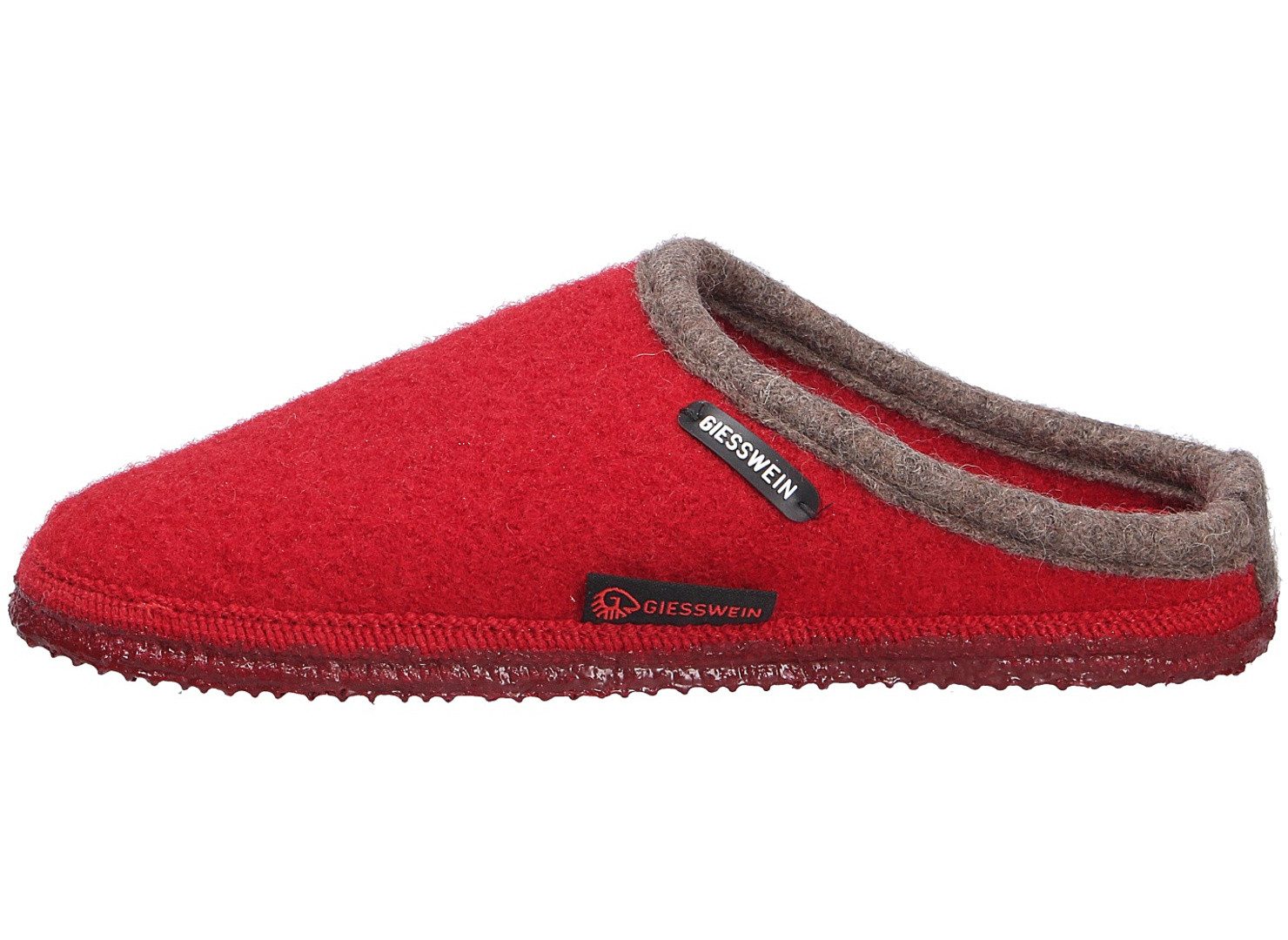 Giesswein Giesswein Damen Hüttenschuhe DANNHEIM rot Größe Hausschuh