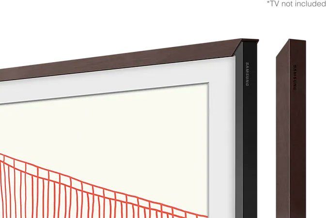 Samsung Rahmen »Wechselrahmen Braun 43
