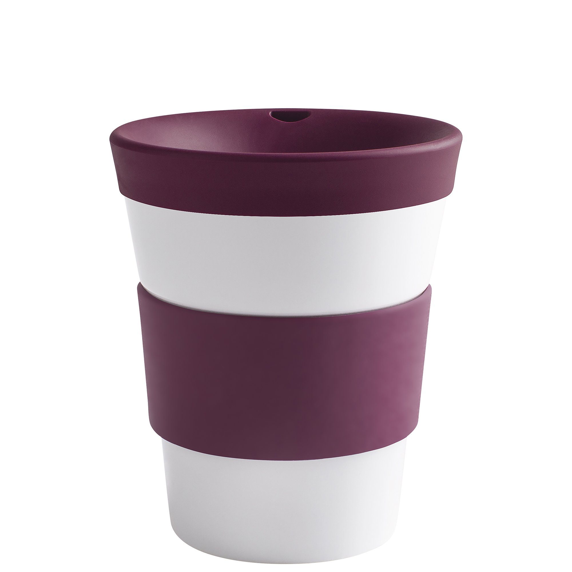 KAHLA Coffee-to-go-Becher Cupit Becher + Trinkdeckel, 1-tlg., Porzellan, Made in Germany