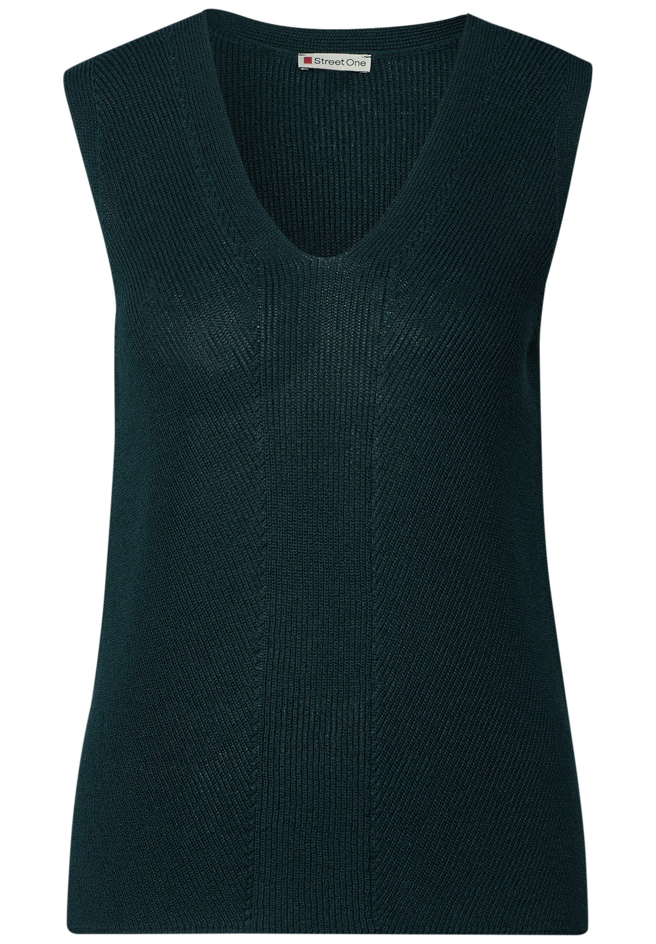 STREET ONE Tanktop Stricktop (1-tlg) günstig online kaufen