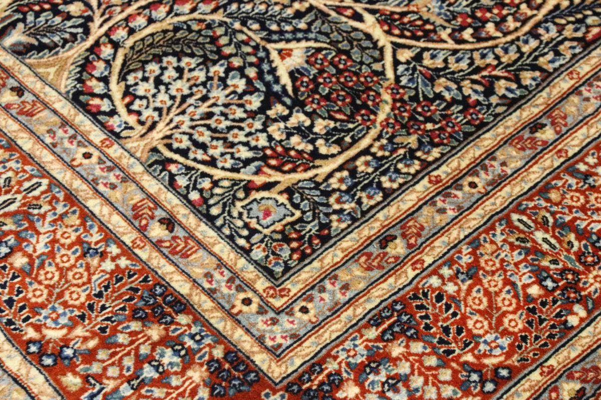 Orientteppich Kerman mm Sherkat Höhe: Orientteppich, 12 142x230 Rafsanjan Nain Handgeknüpfter Trading, rechteckig