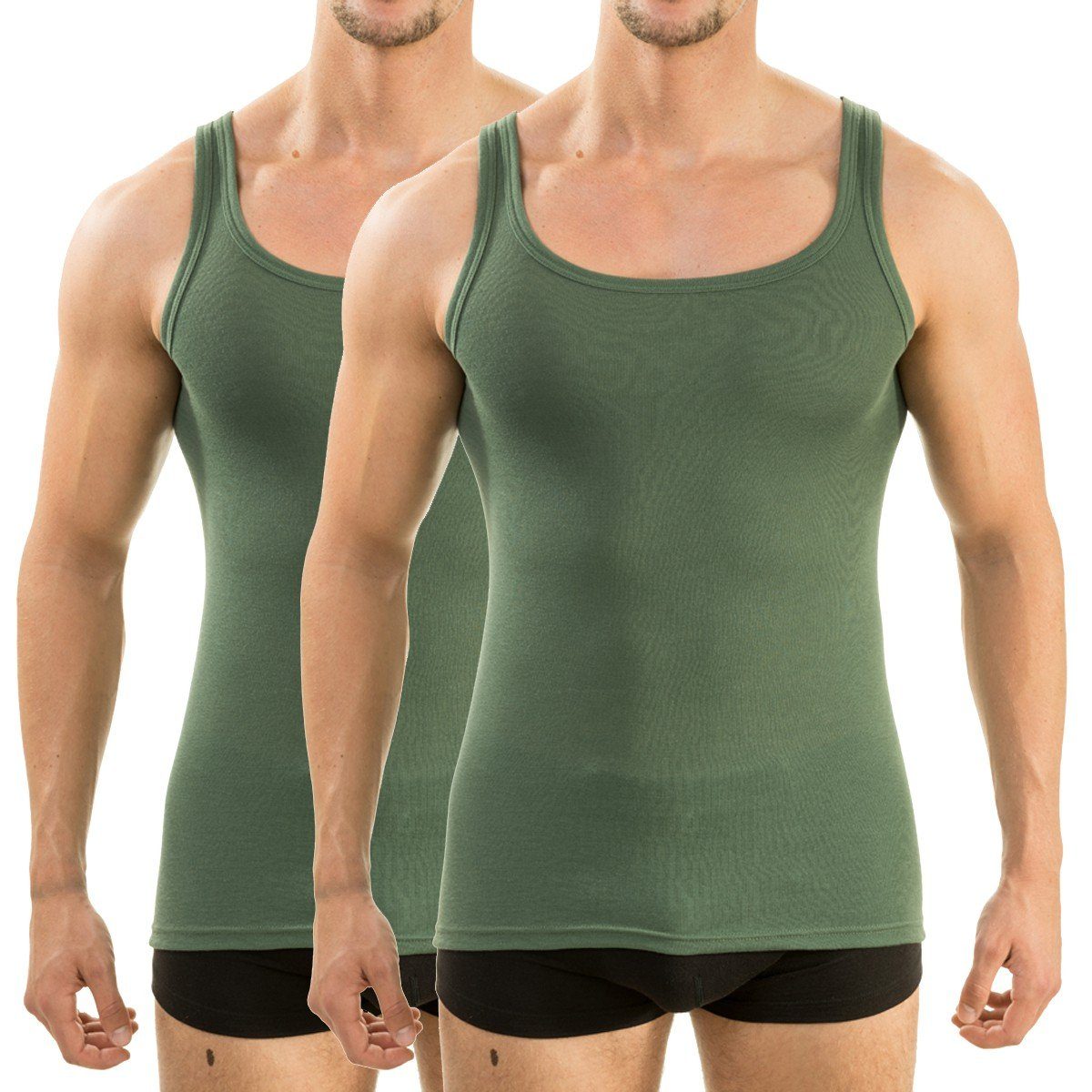 HERMKO Achselhemd 63000 2er Pack Herren günstig online kaufen