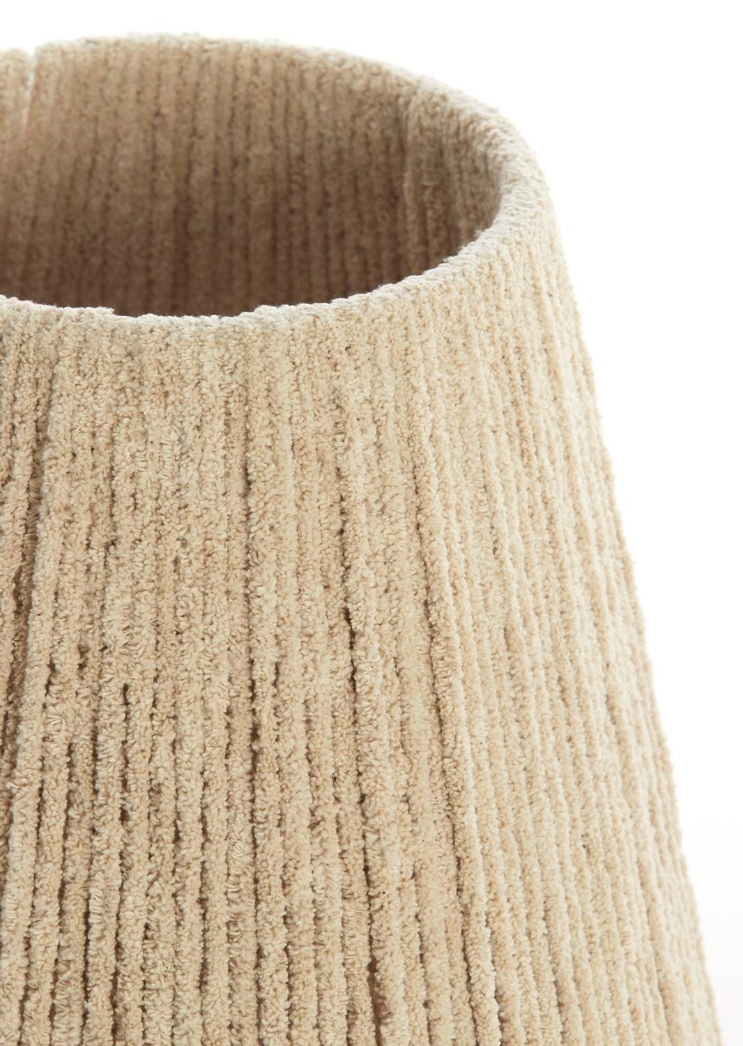Light & Living Lampenschirm MEDANA, Creme, Chenille, Eisen, ohne Lampenfuß, B 35 x H 30 x T 20 cm