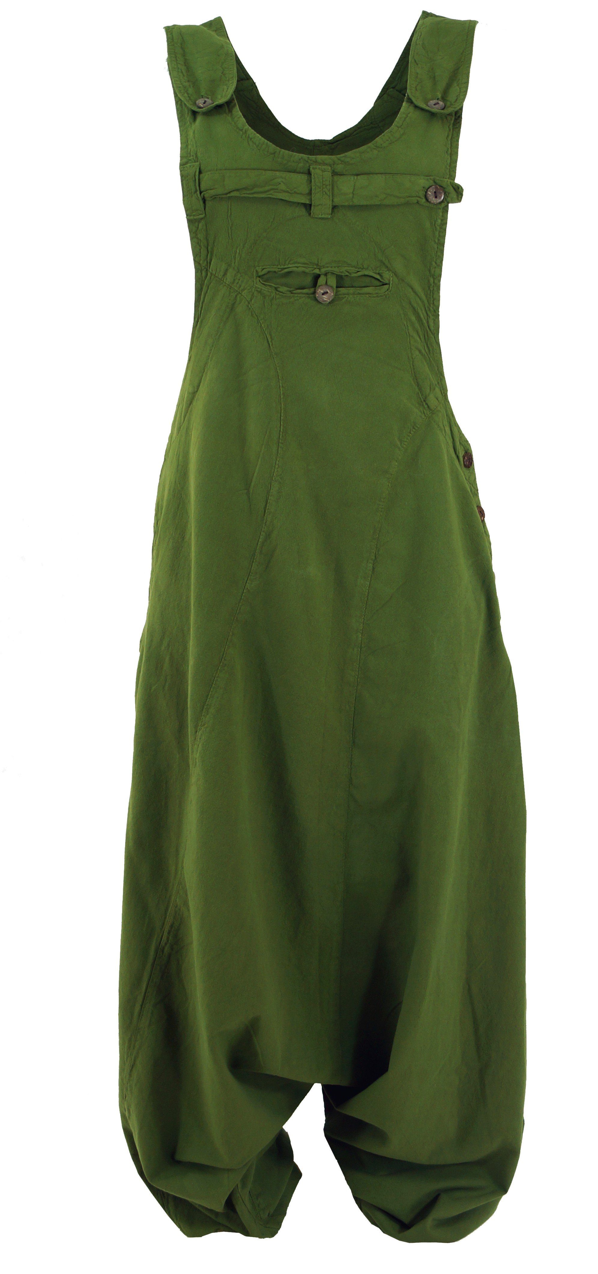Guru-Shop Relaxhose Latzhose Aladinhose Haremshose Pluderhose.. Ethno Style, alternative Bekleidung