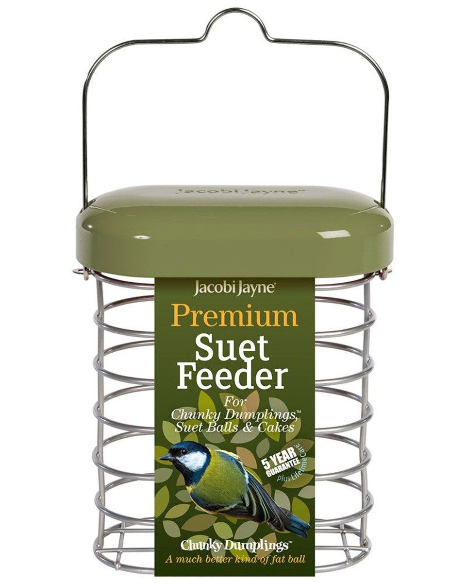 Schwegler Futterhaus Futterkorb Premium für 6 Meisenknödel oder 2 Cakes H 27 cm aus Metall