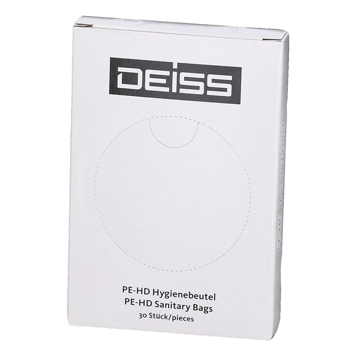 Deiss Müllbeutel STANDARD®, Hygienebeutel 30 Stück, mit Spenderbox