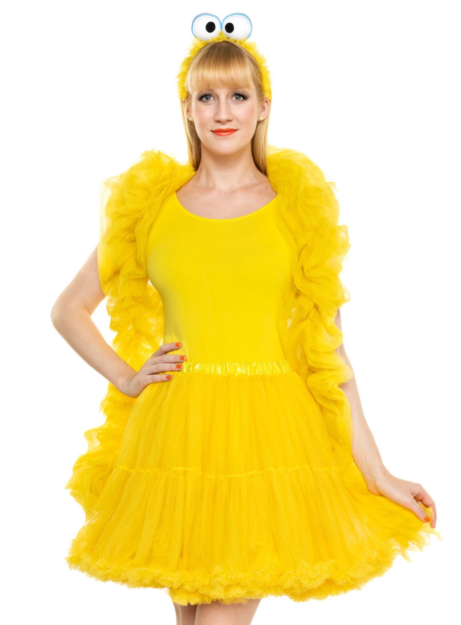 Maskworld Kostüm Die Sesamstraße Bibo Tutu - Kostüm für Fasching, Karnevalt günstig online kaufen