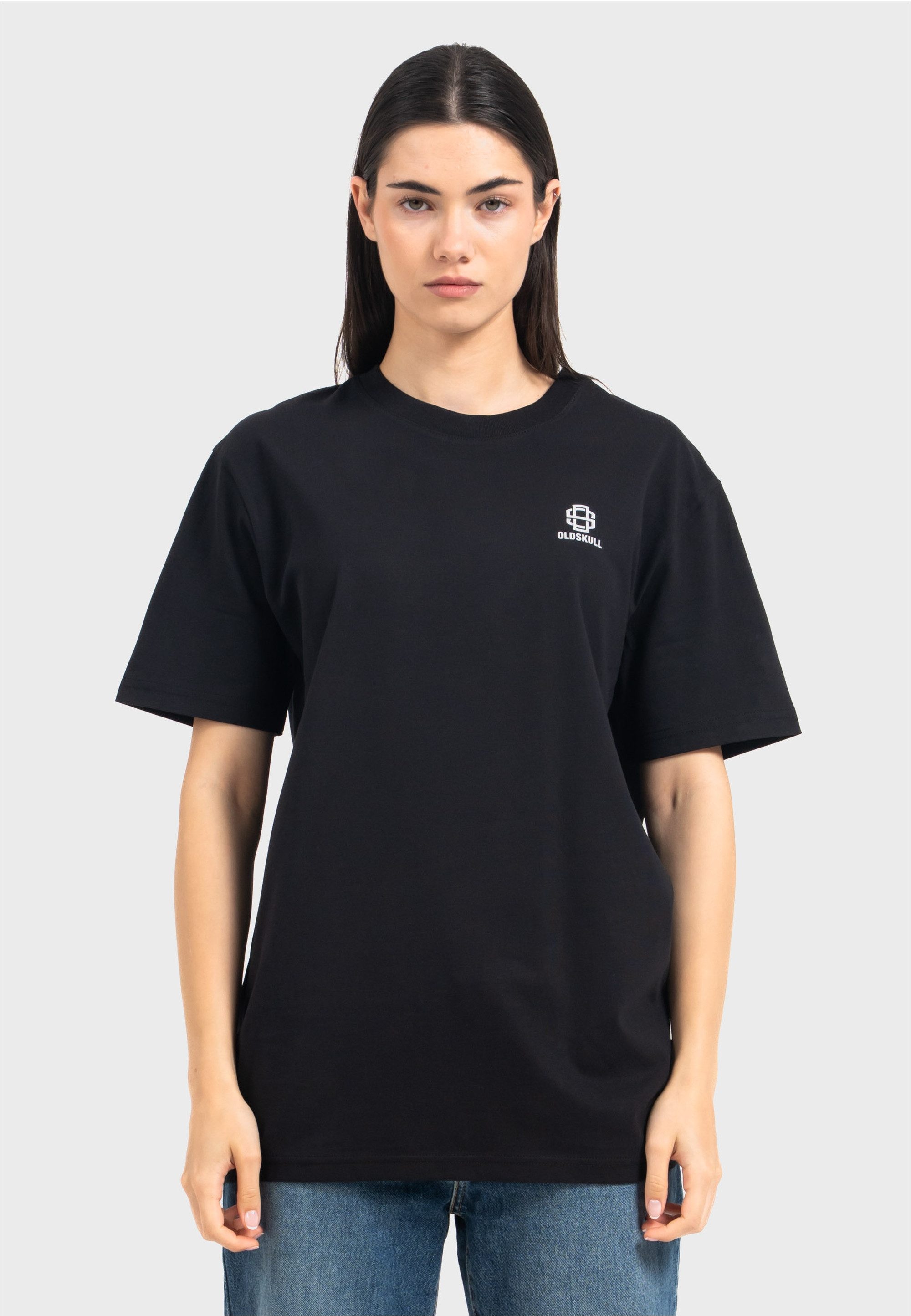 Oldskull T-Shirt Asian Lotus Surf Logo Graphic Traditionelles fernöstliches Motiv