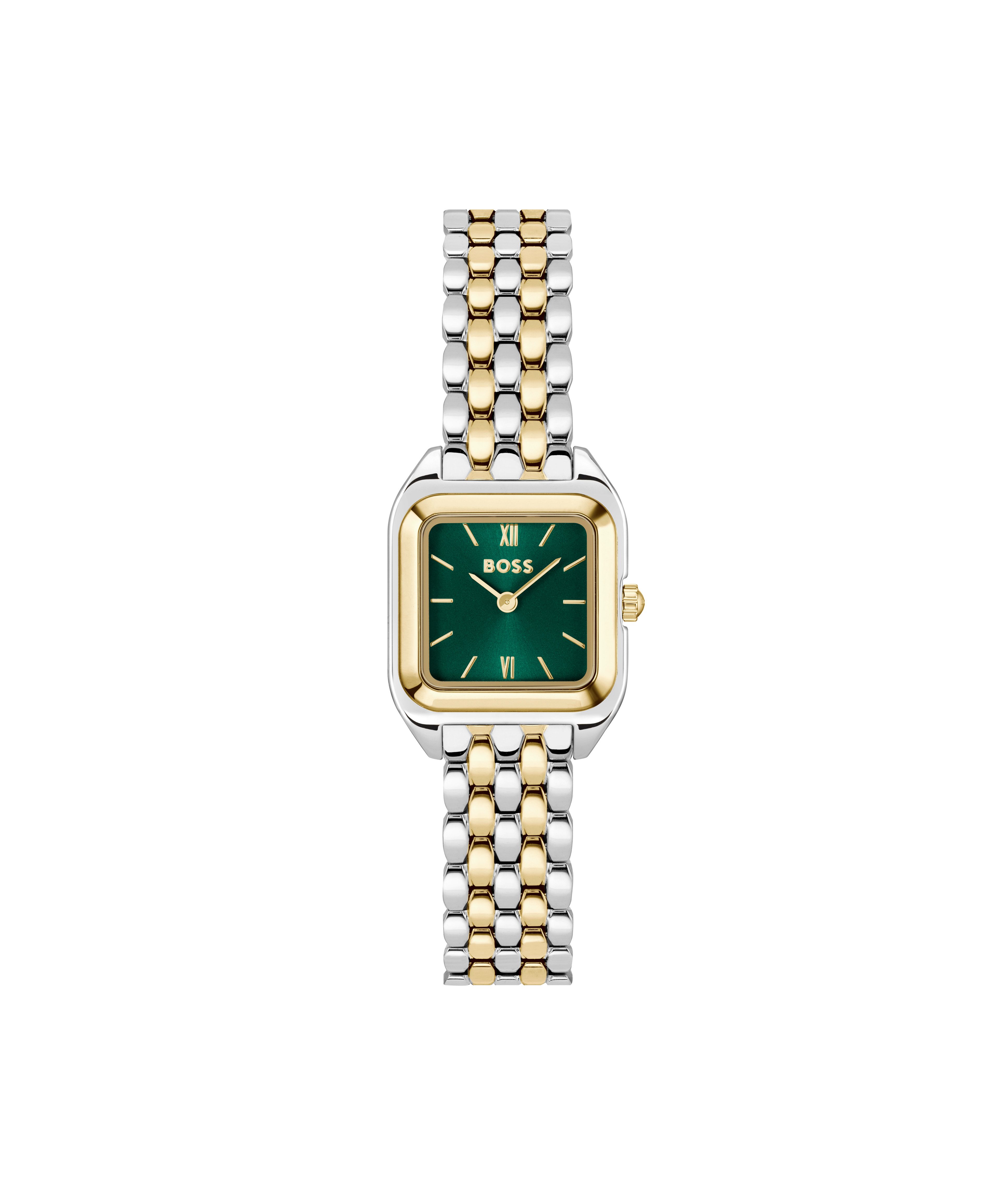 BOSS Quarzuhr MAE PETITE 1502822, Armbanduhr, Damenuhr, Edelstahlarmband, a günstig online kaufen