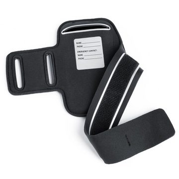 Arendo Smartphone-Tragegurt, (bis 4,7 Zoll, Fitness Armband für 4,7" Smartphones, Schlüsselfach, Reflektorstreifen)