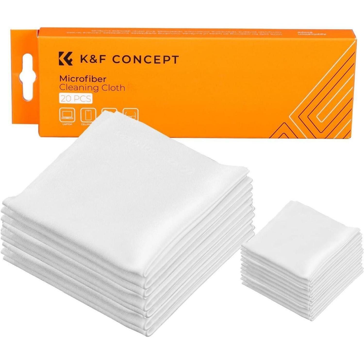 LuxusKollektion Linsenreiniger Mikrofaser Reinigungstücher Set für Kamera Objektiv Filter Brille