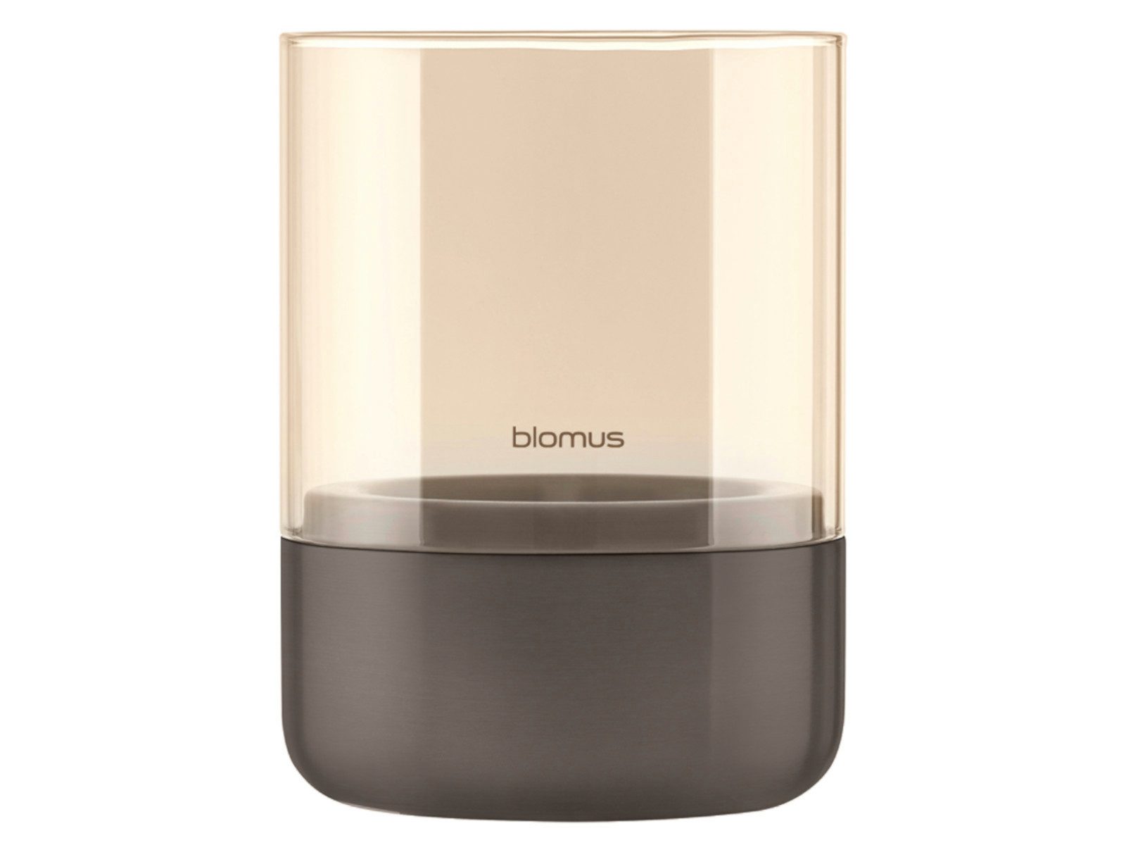 blomus Windlicht CALMA Windlicht burned metal S 10cm