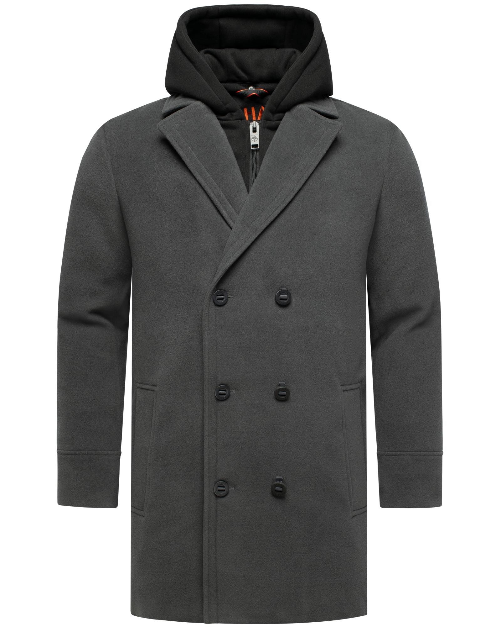 Stone Harbour Wintermantel Darioon XX Mantel in Woll-Optik mit herausnehmbaren Inlay