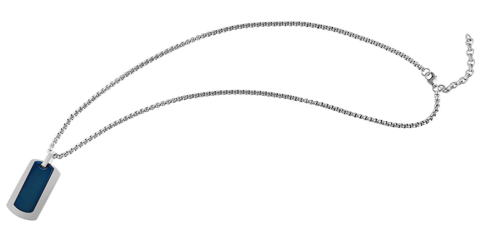 Adelia´s Gliederkette Halskette – Venezianerkette aus Edelstahl 60 cm, Ideal als Geschenk – dezent und elegant