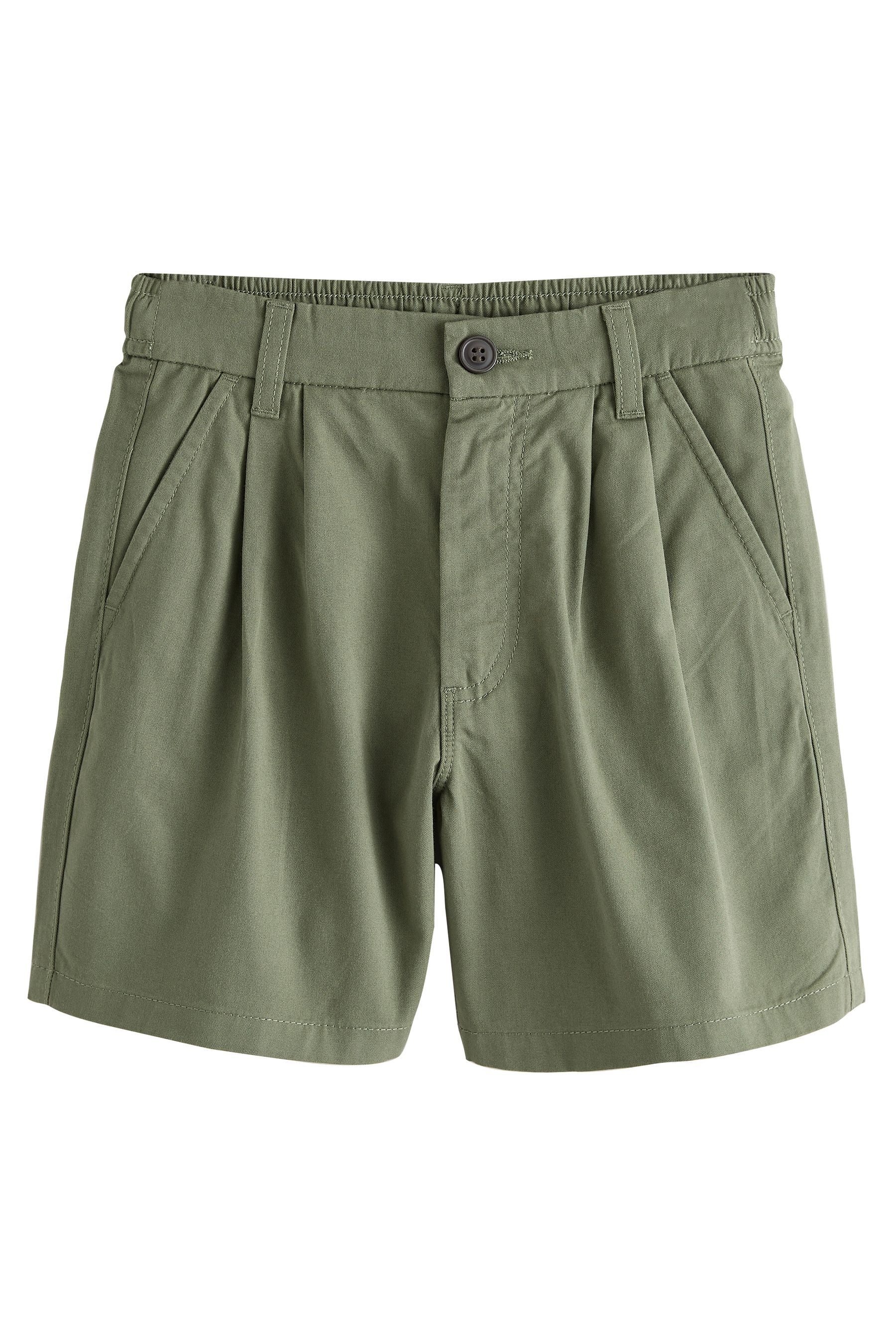 Next Shorts Chino-Shorts mit Bundfalten (1-tlg)