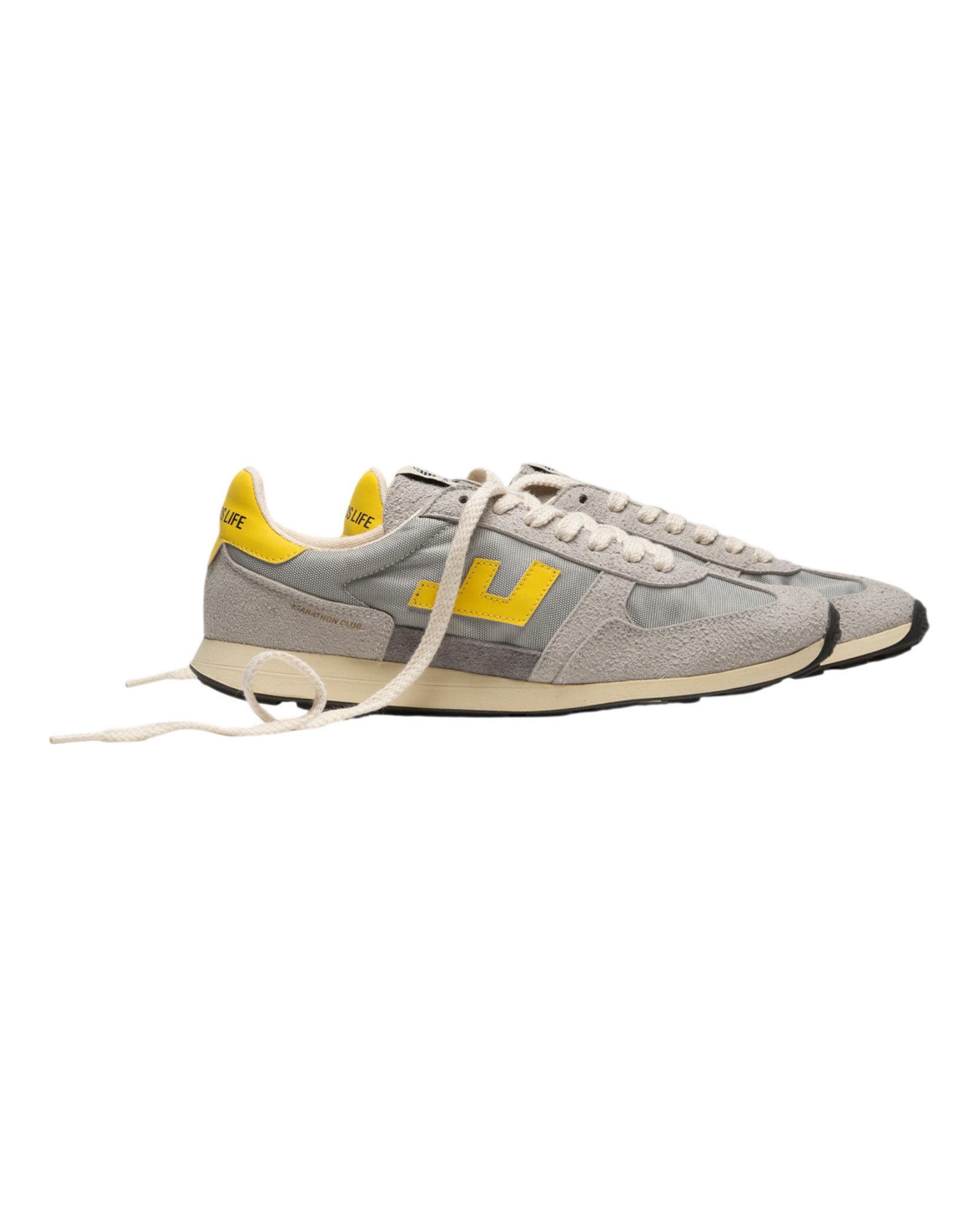 Flamingos Life Marathon Club - grau/lemon Sneaker günstig online kaufen
