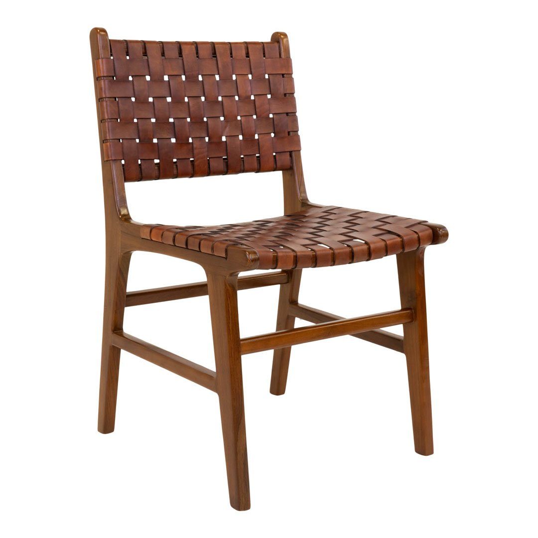 ebuy24 Esszimmerstuhl 2er Set Perugia Esszimmerstuhl braun. (2 St)