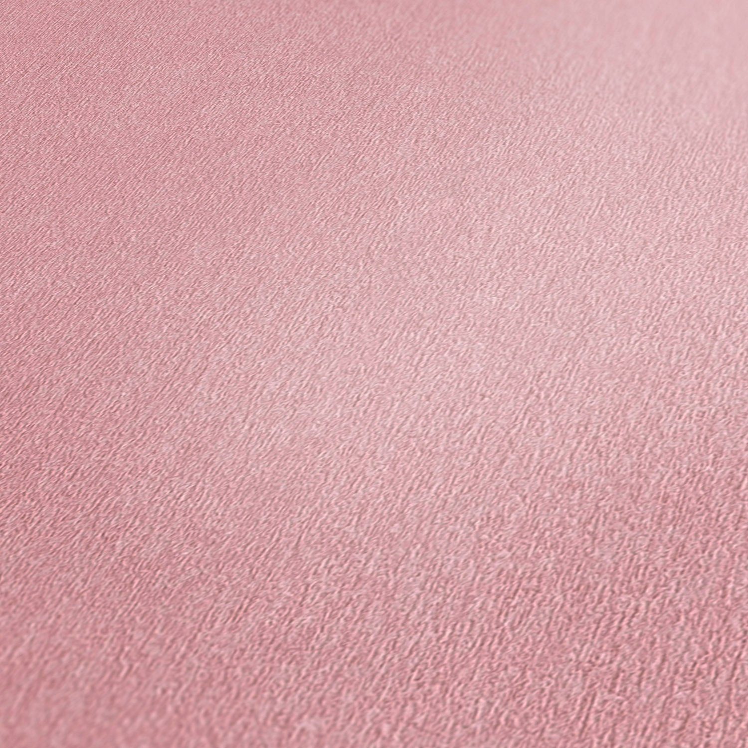 einfarbig Tapete Vliestapete Flowery, Création rosa glatt, einfarbig, Dream Uni A.S.