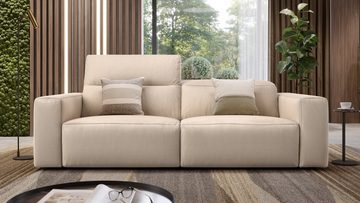 Sofanella 3-Sitzer 3-Sitzer LENOLA Ledergarnitur Relaxsofa Sofa