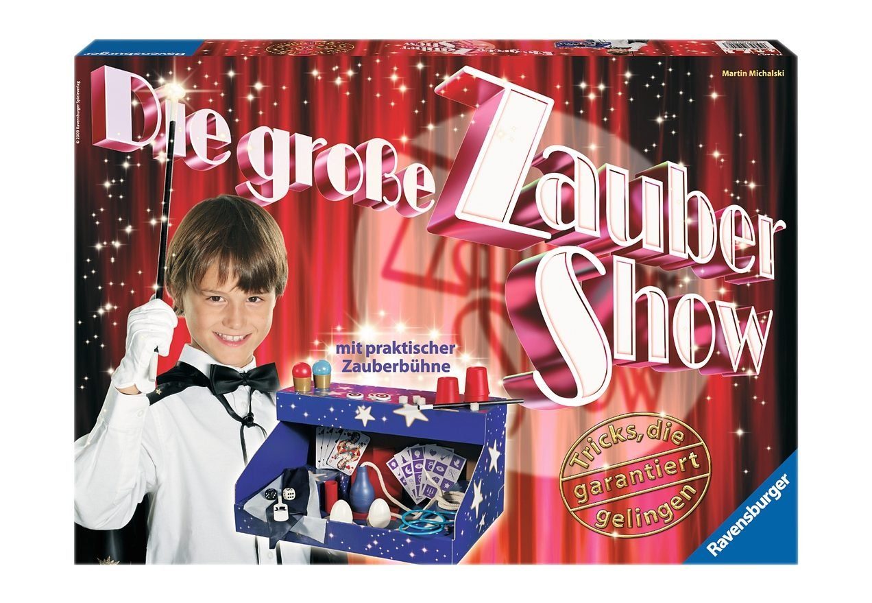 Ravensburger Zauberkasten Die große Zaubershow, Made in Europe
