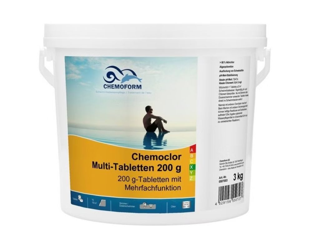 Chlorgranulat Chemoform Chemoclor Multi-Tabletten / Multitabs 3 kg