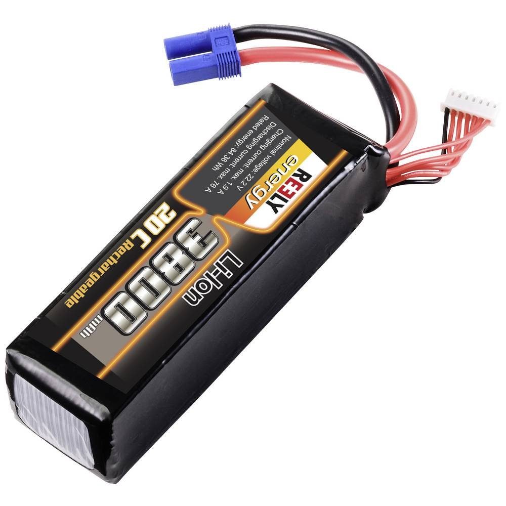 Reely 22.2V 3800MAH 20C LI-ION AKKU EC5 Akku