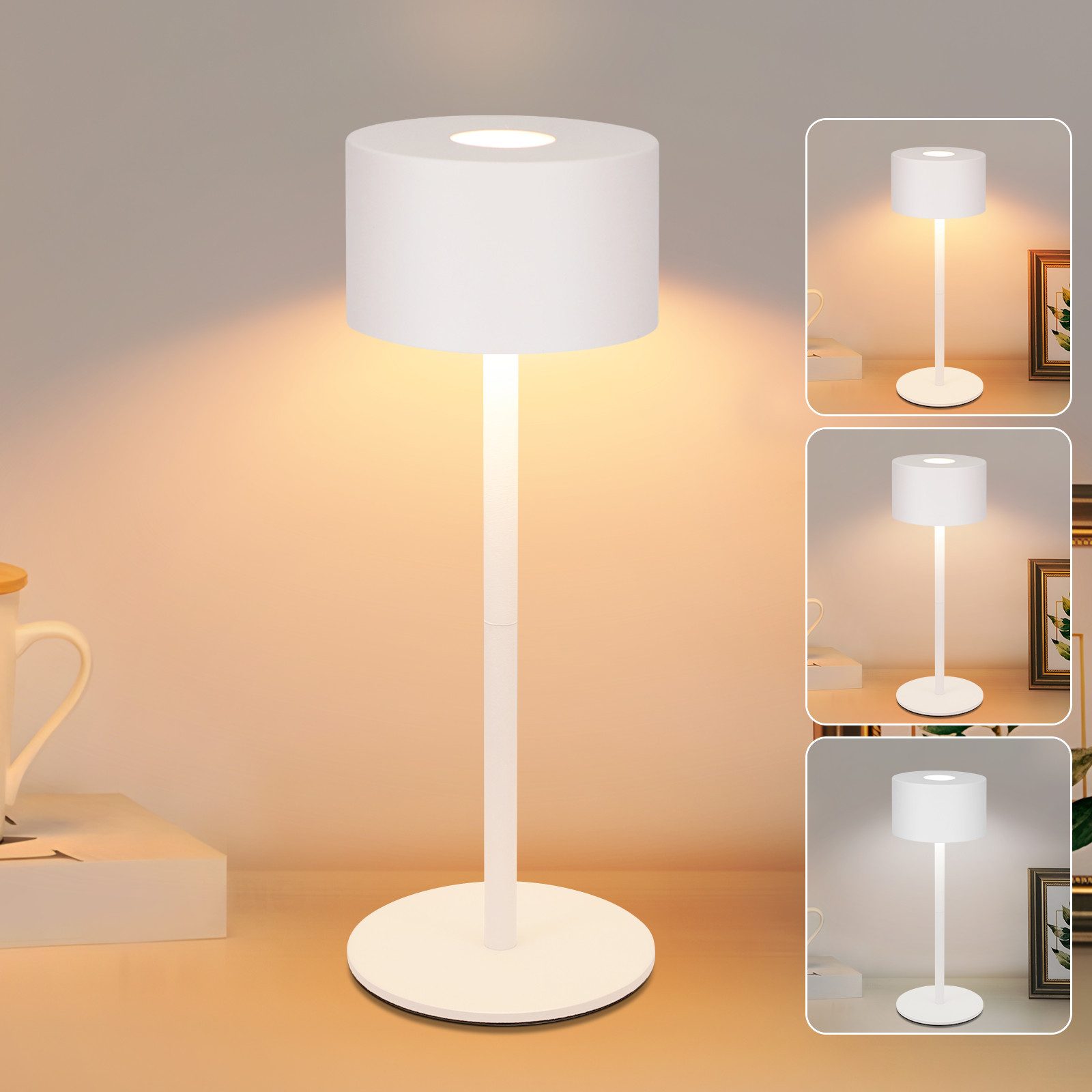 ZMH LED Tischleuchte LED Tischlampe Kabellos: günstig online kaufen