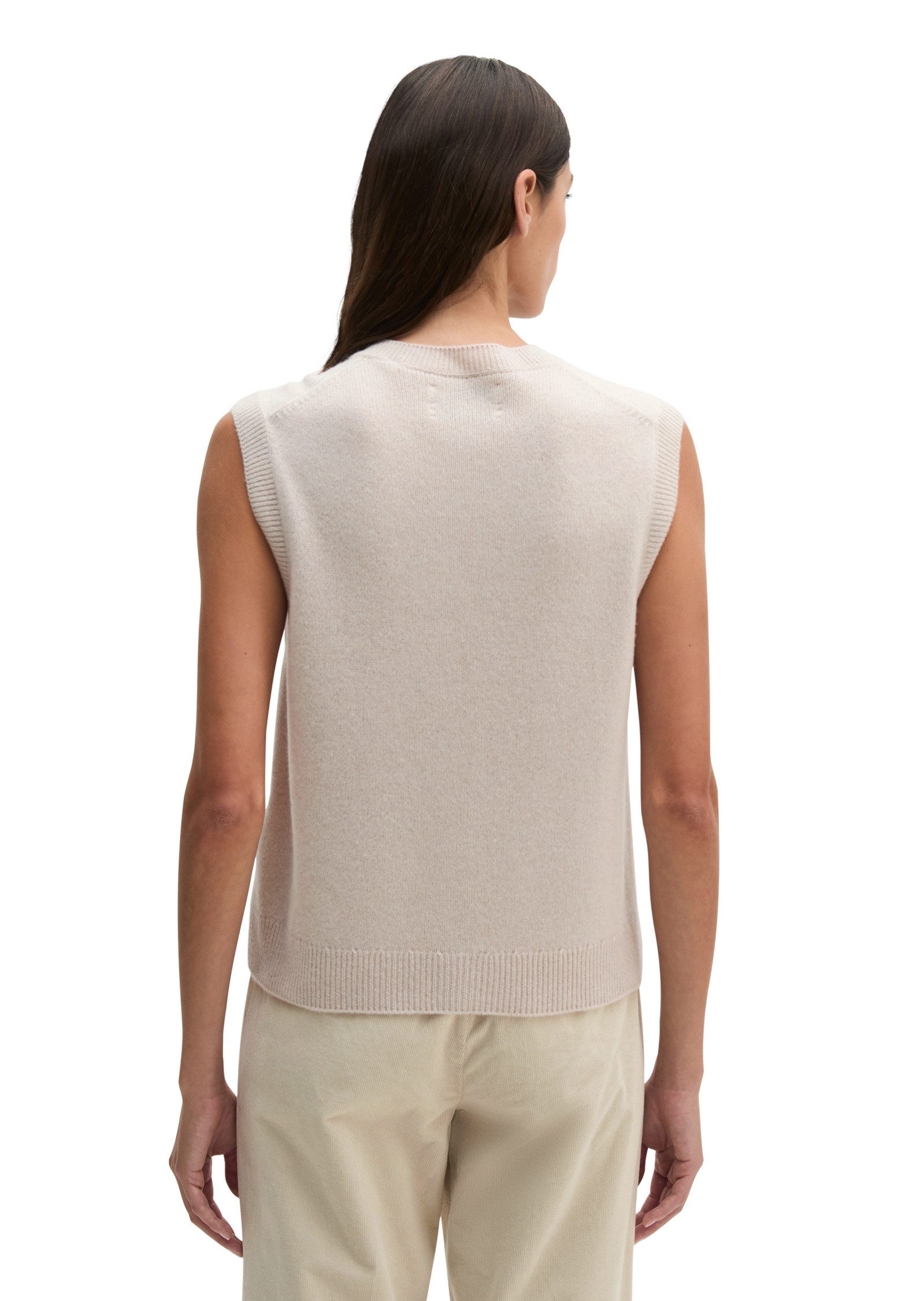 Marc O'Polo Strickweste aus flauschiger Lambswool