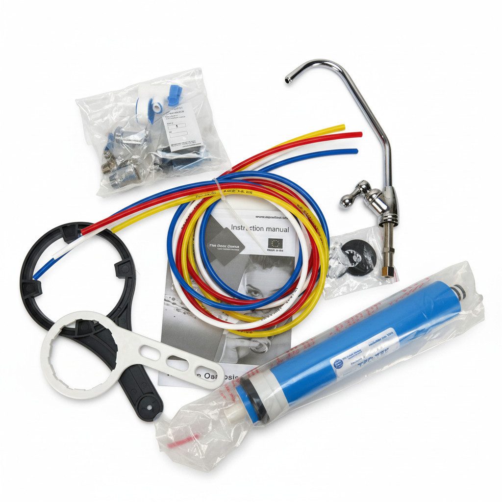 Aquafilter Aquariumfilter, 5-Stufen Umkehrosmose Anlage Untertisch