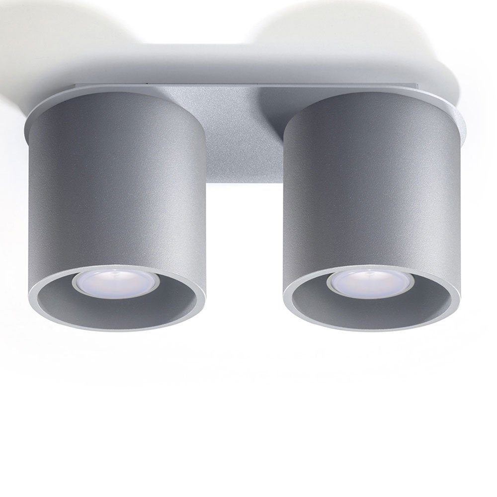 etc-shop 2 Designer Leuchtmittel Deckenspot, Strahler modern Deckenstrahler LED inklusive, nicht flammig Küchenlampen