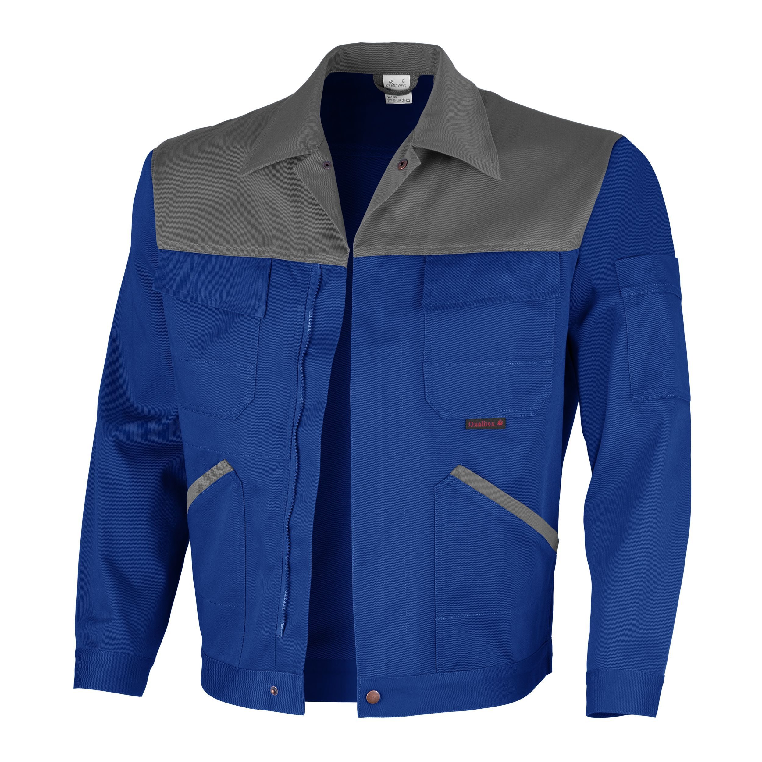Arbeitsjacke stylische Werkstattjacke - faserverstätkt - xtra strapazierfähig