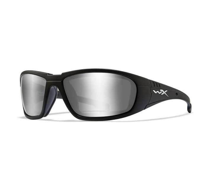 Wiley X Arbeitsschutzbrille Wiley X Boss Dark Silver Taktische Sonnenbrille