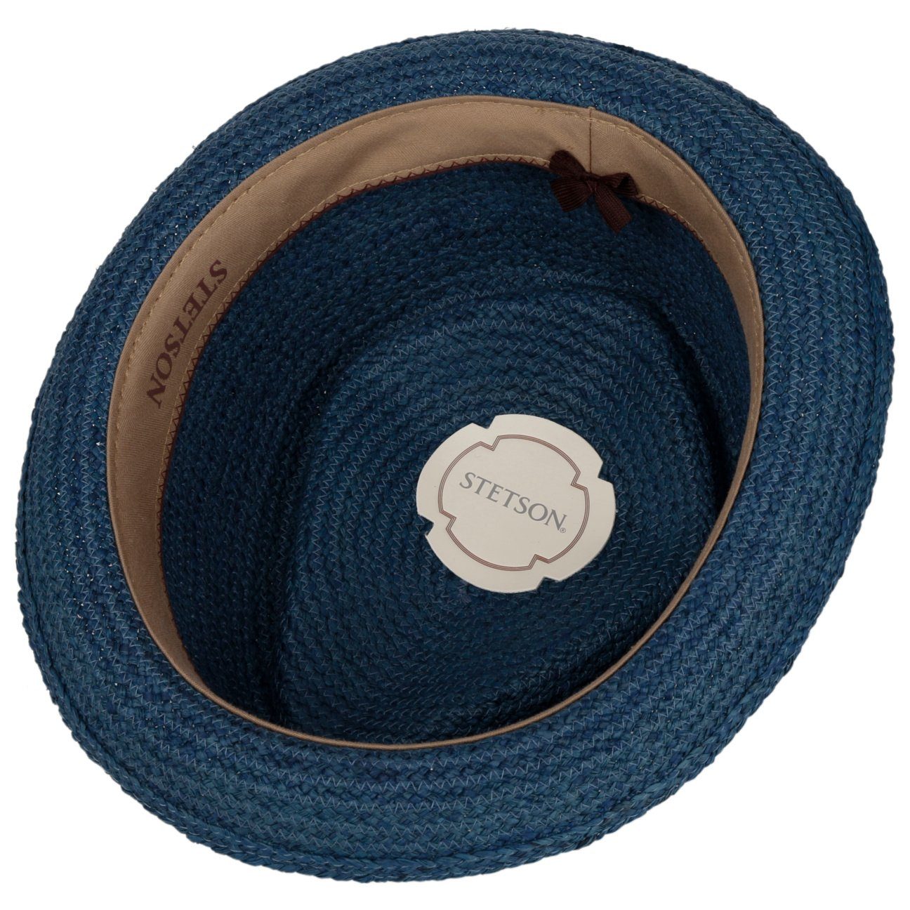 Stetson Sonnenhut (1-St) Sonnenhut mit blau Futter