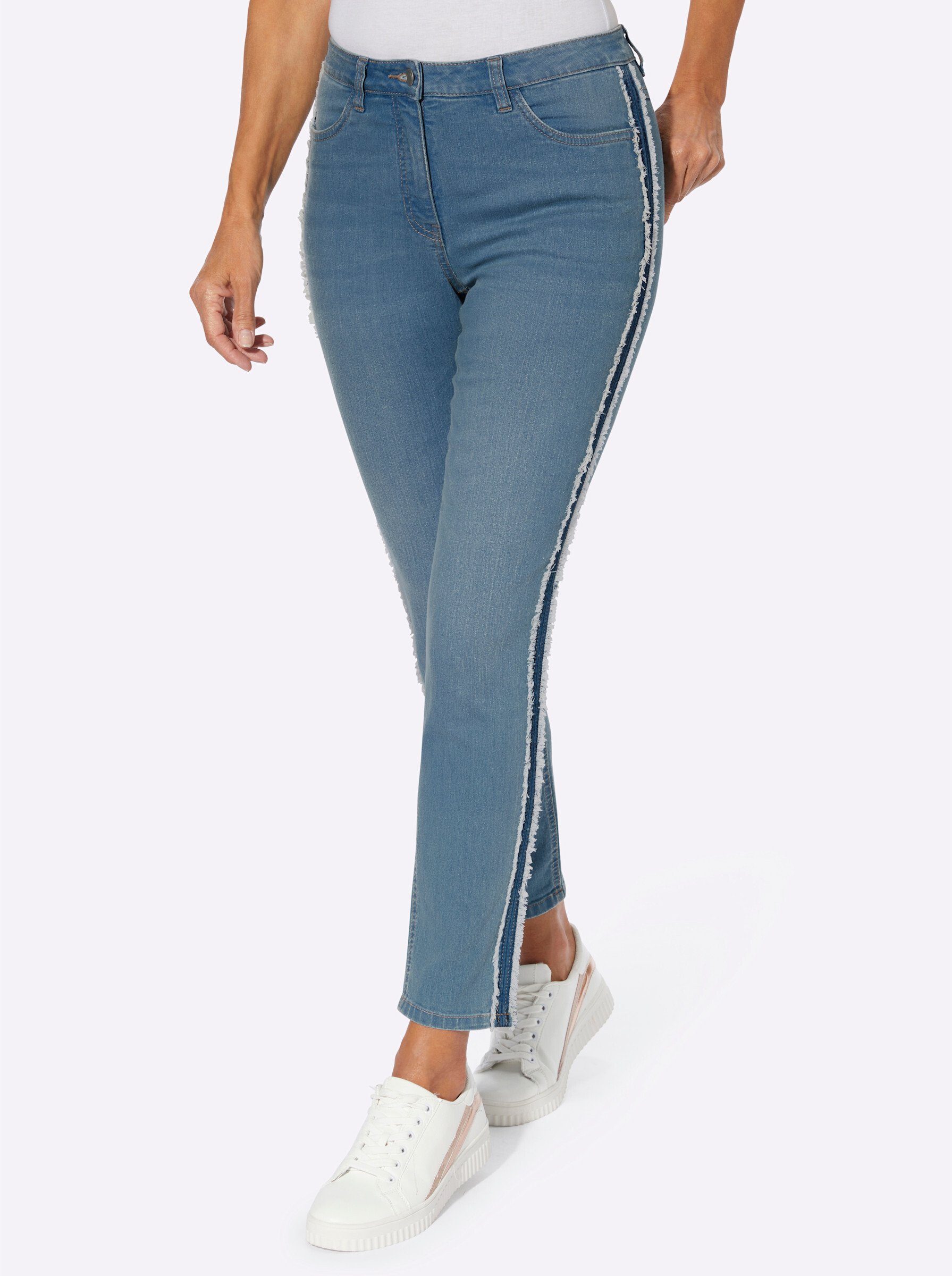 an! Jeans Bequeme Sieh