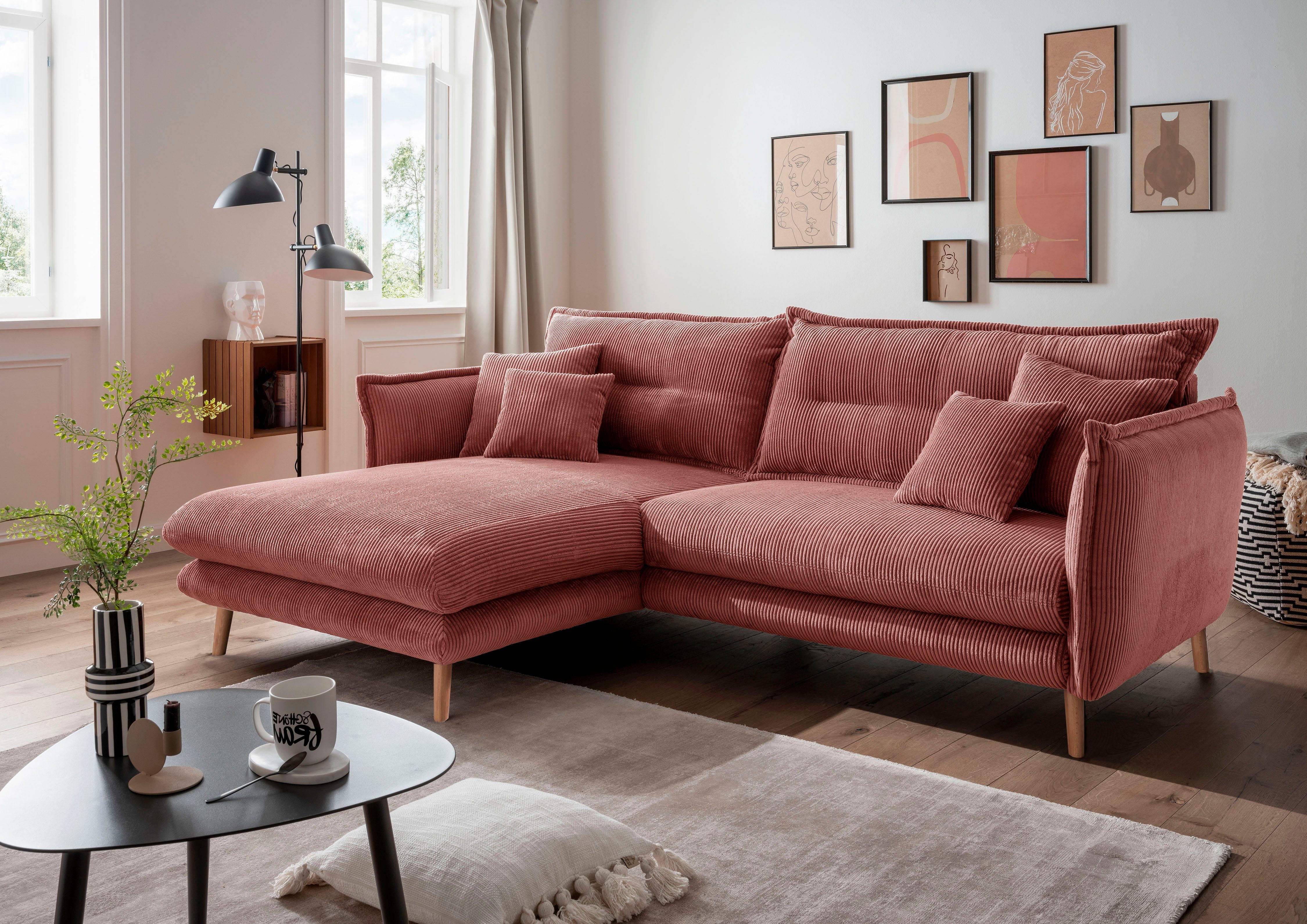 INOSIGN Ecksofa Lazio modern und bequem, günstig online kaufen