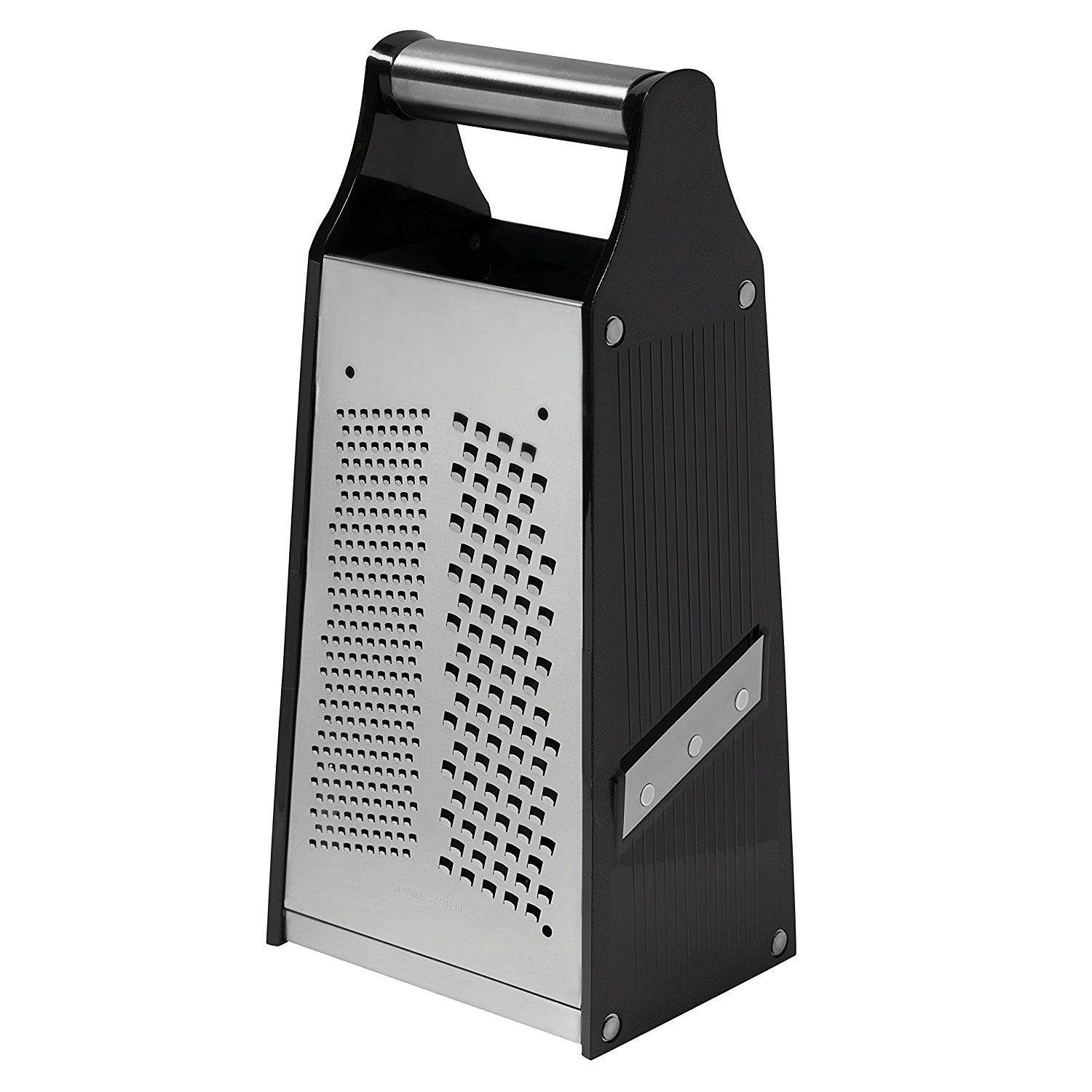 Lurch Vierkantreibe Razor Tech für Parmesan, Zitrusfrüchte, Muskat, Schokolade etc., Edelstahl, Kunststoff