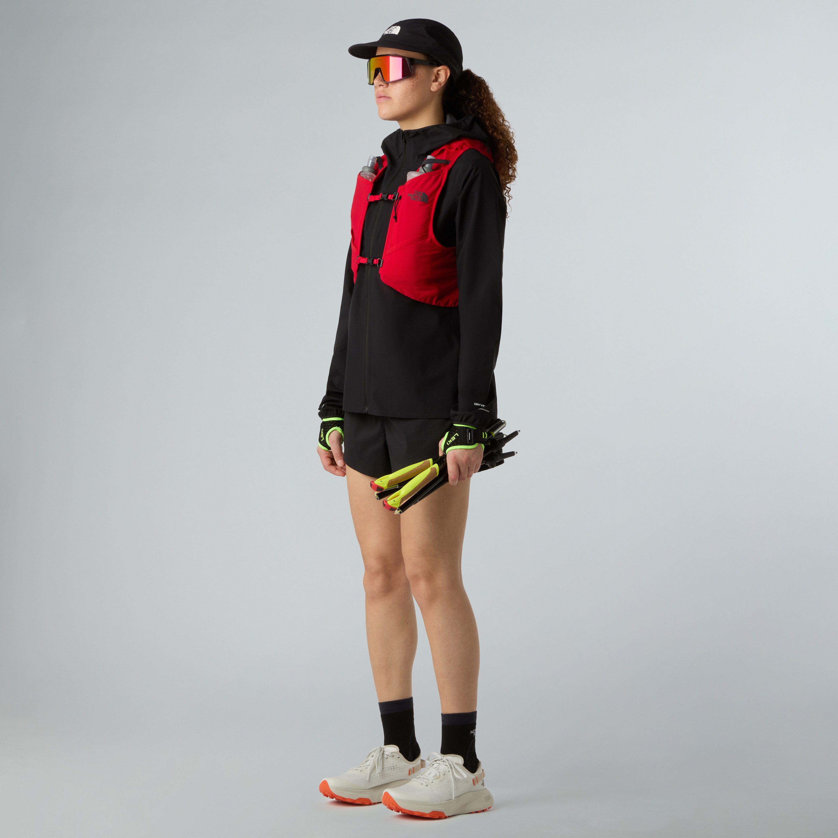 The North Face Funktionsjacke W FONTANALES JACKET mit Kapuze, wasserdicht, atmungsaktiv, winddicht, hüftbedeckende Länge – Bild 4 von 5