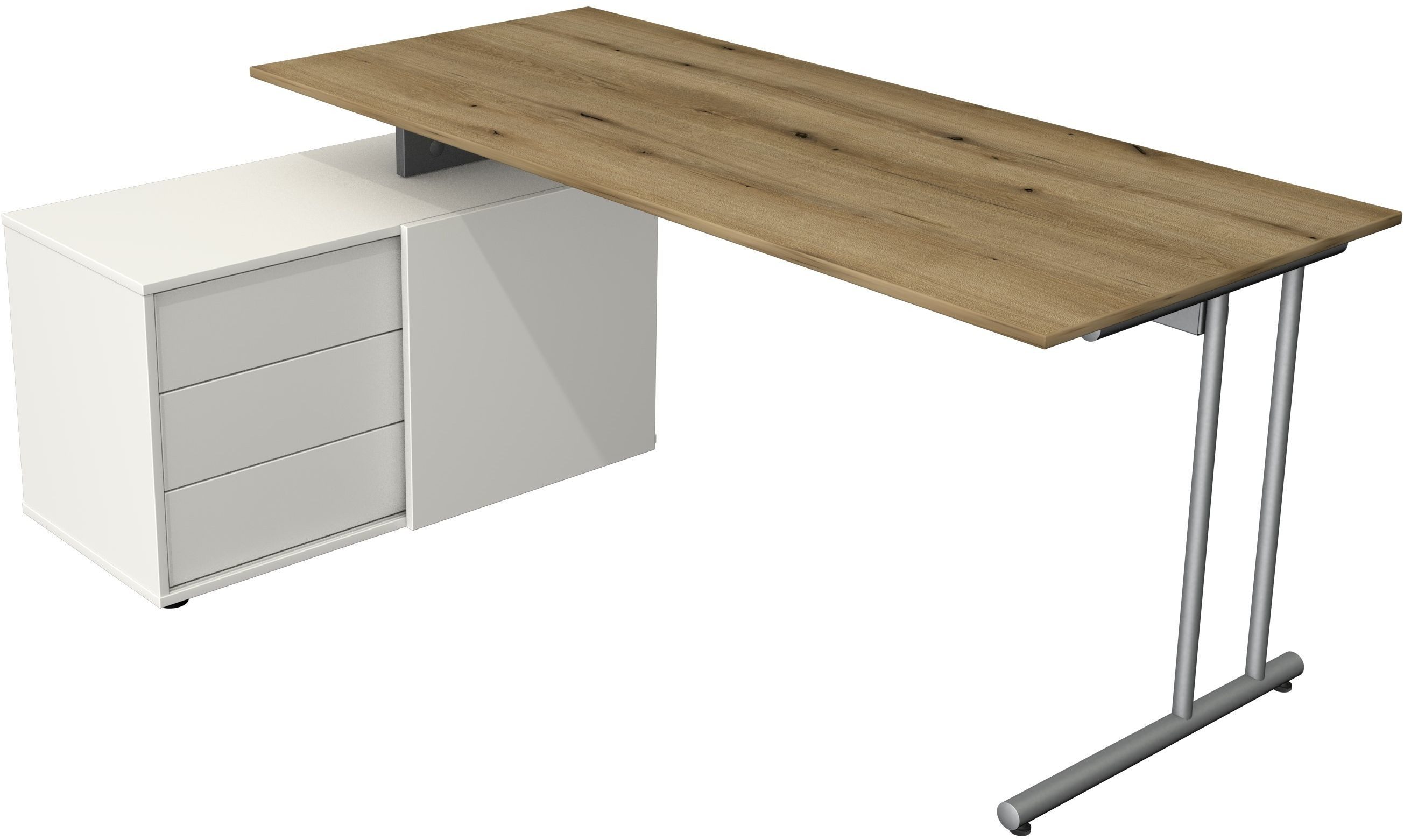 KERKMANN Schreibtisch Komplettarbeitsplatz start up mit Schreibtisch und Sideboard