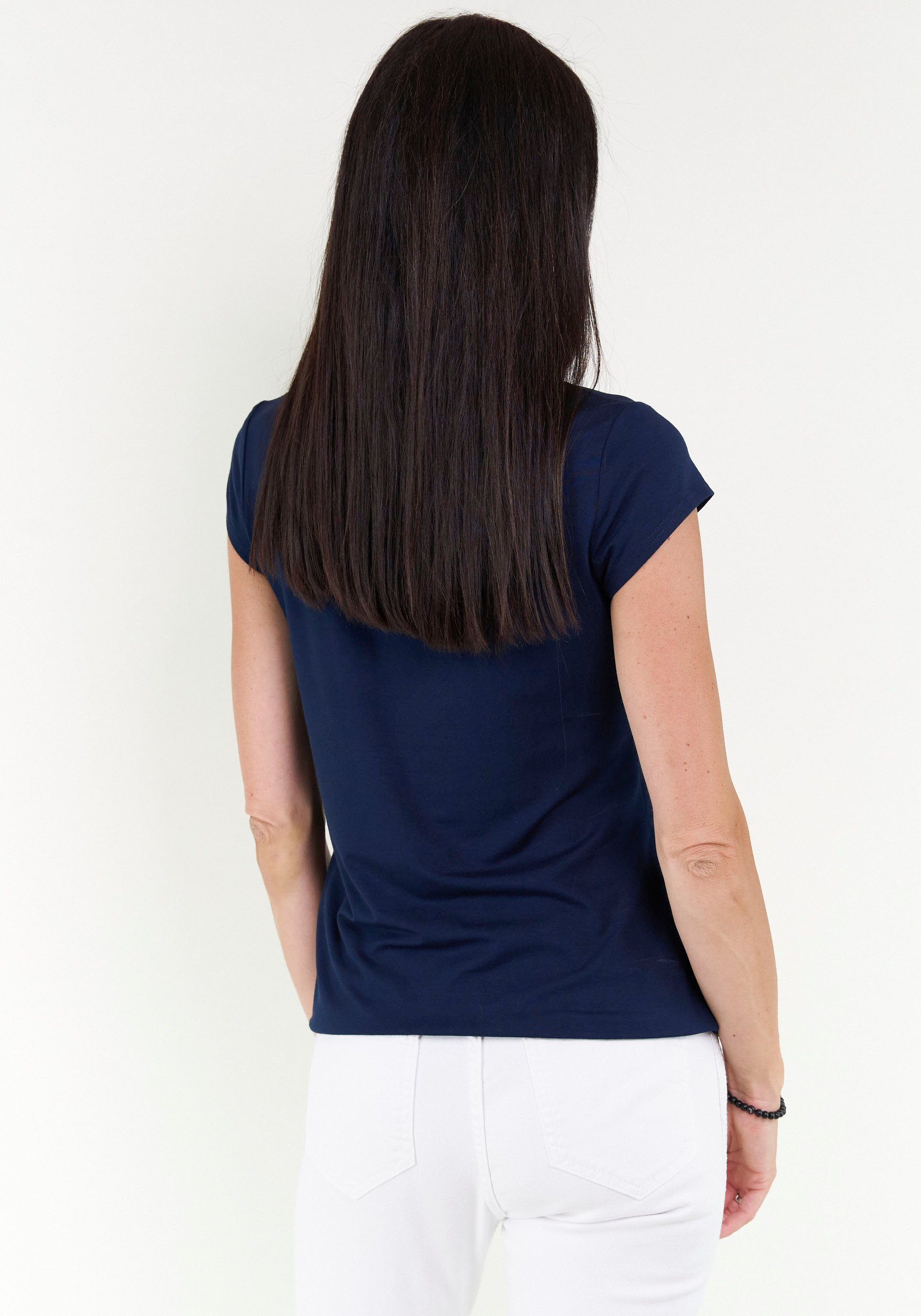 Seidel Moden T-Shirt mit Kappenärmel, MADE günstig online kaufen