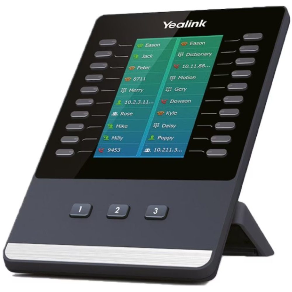 Tastenerweiterungsmodul EXP50 - Color-Screen Festnetztelefon schwarz/grau Yealink -