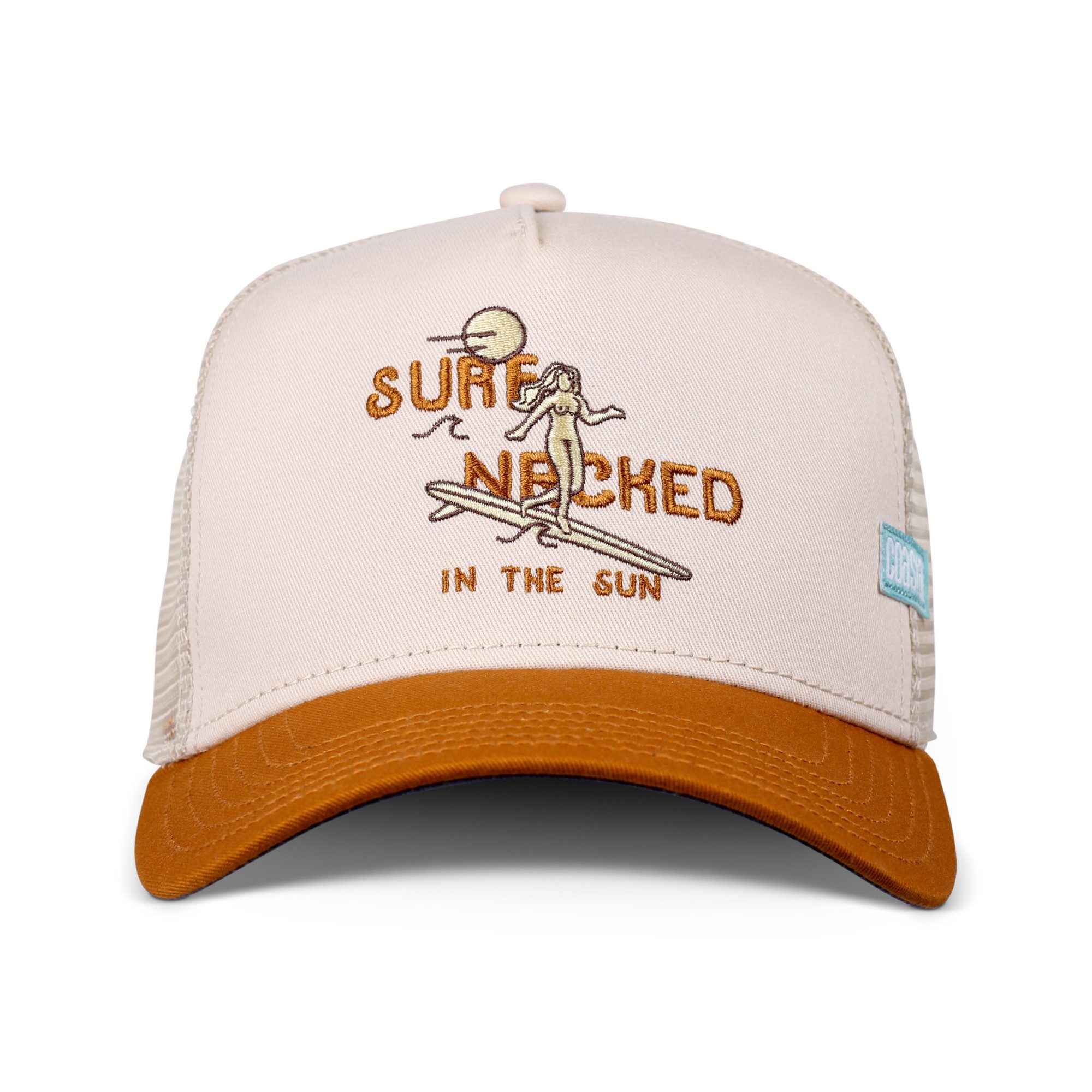 Coastal Trucker Cap Coastal HFT Trucker Cap Surf Naked III sand/khaki (Basecap, Meshcap, Trucker Kappe)